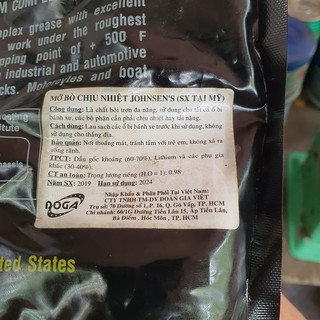 1kg Mỡ bò đa năng JohnSen’s #2