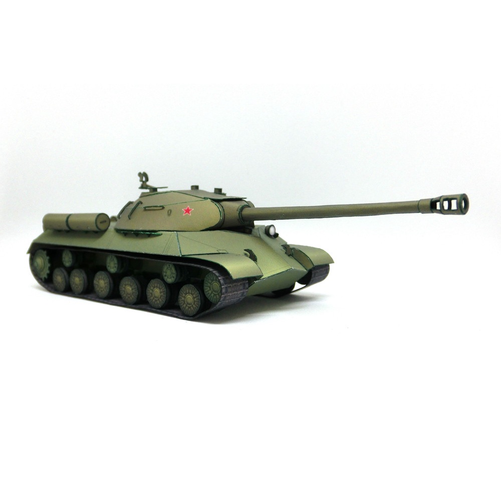 Mô hình giấy 3D xe Tank IS-3  tỉ lệ 1/72