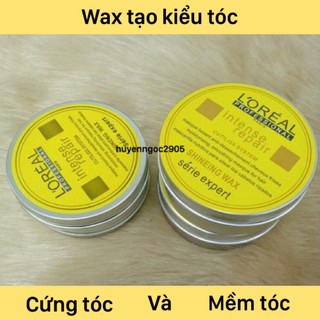 Wax tạo kiểu tóc chuyên nghiệp trắng trong, trắng đục ( wax trong - wax đục )