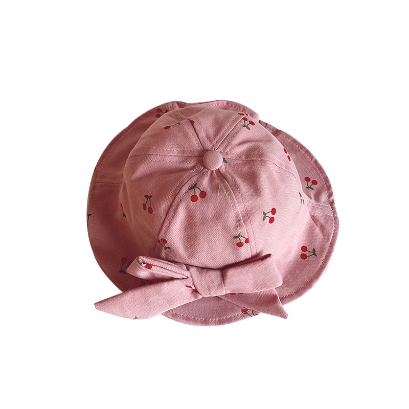 Nón Panama Chống Tia UV In Họa Tiết Hoa Thời Trang Xuân Hè Cho Bé Gái