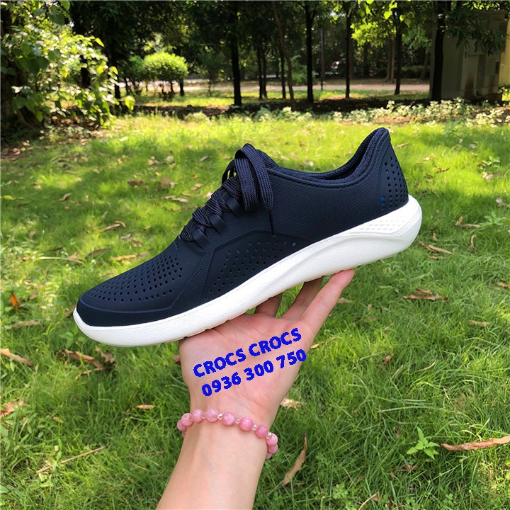 GIÀY NHỰA C.ROC.S LITERIDE PACER XỊN ĐÉT CHO NAM MÀU NAVY | BigBuy360 - bigbuy360.vn