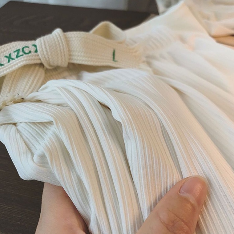 Quần ống rộng SUXI lưng cao thời trang mùa thu cho nữ