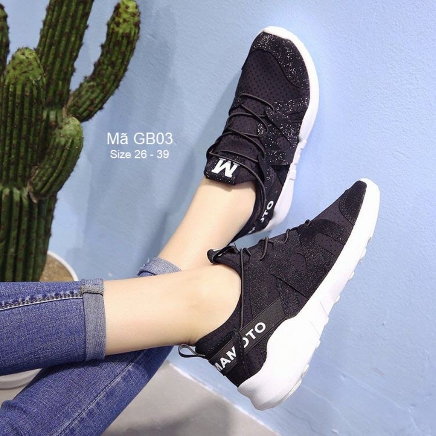 Giày thể thao sneaker thời trang LIMIBABY phong cách và cá tính cho bé trai, bé gái đi học đi chơi GB03