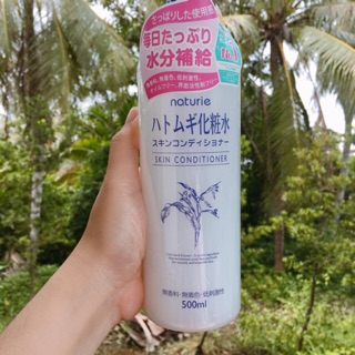 ( đu bill ) LOTION DƯỠNG ẨM HẠT Ý DĨ NATURIE 500ML