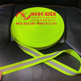 Dây vải phản quang - cuộn phản quang vải