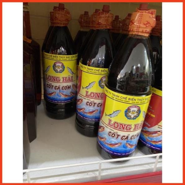 Nước mắm hiệu cốt cá cơm Long Hải loại 900ml !