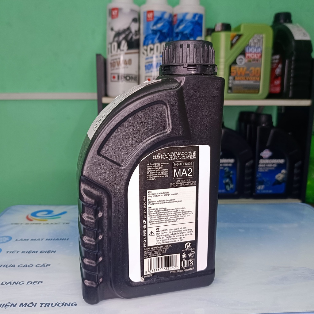 Nhớt Fuchs Silkolene Pro 4 10w40 Full Tổng hợp