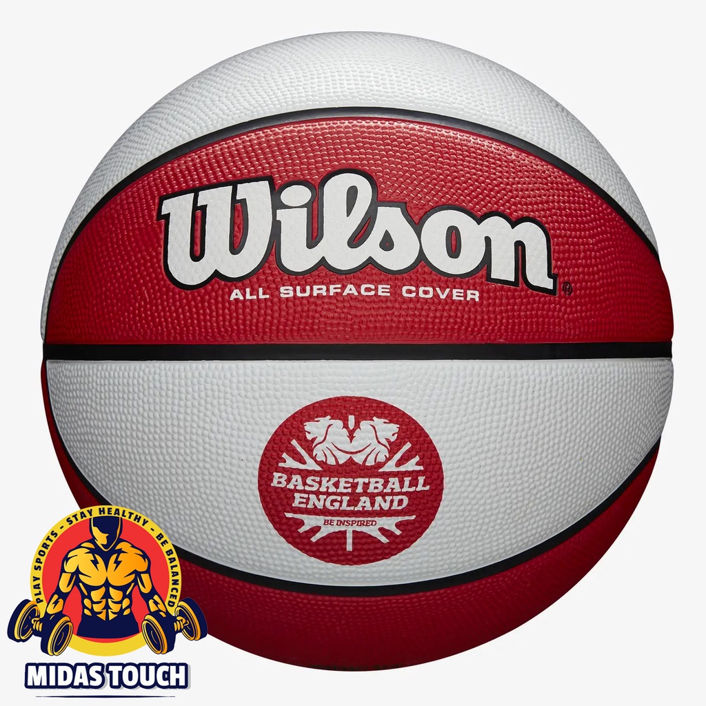 Banh Bóng Rổ WILSON NBA Size 7 Hàng Chính Hãng Việt Nam Xuất Khẩu Cam Kết Chất Lượng Bền Đẹp - Tặng Lưới Đựng và Kim Bơm