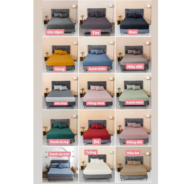 Ga Gối Lụa Tencel -  Với 17 Tông Màu Basic Hot Nhất 2020 | BigBuy360 - bigbuy360.vn