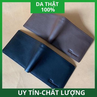 Ví nam da bò thật ví ngang vb22 bảo hành da 12 tháng