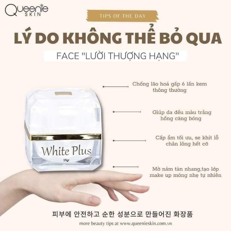 Kem Face Lười Thượng Hạng Queenie Skin