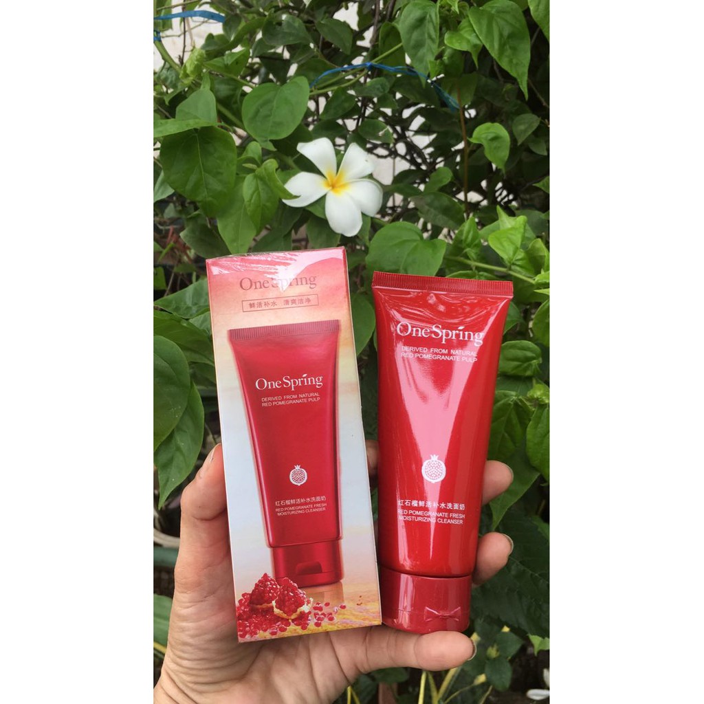 Sửa Rửa Mặt One Spring Lưu Đỏ
