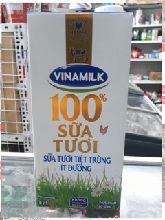 Sữa tươi Vinamilk 1l