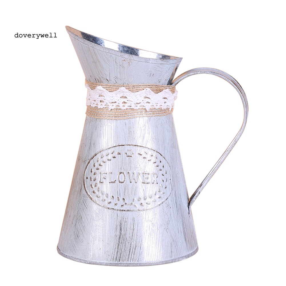 Lọ cắm hoa bằng sắt phong cách đồng quê cổ điển sáng tạo