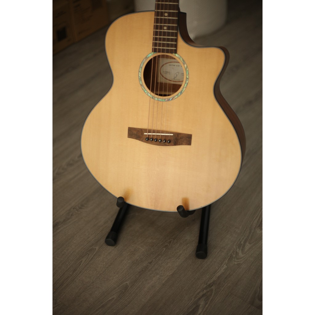 [Mã SKAMLSC095 giảm 10% tối đa 70K đơn 100K] Giá Để Đàn Guitar Chữ A, Chất Liệu Thép Có Mút Cao Su Đỡ Đàn Tiện Lợi