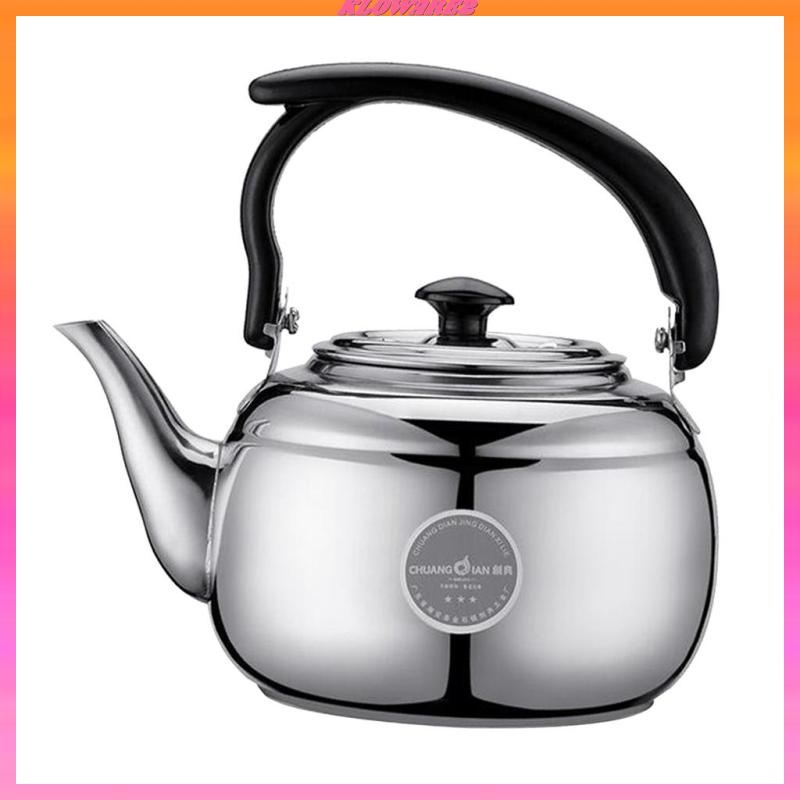 Ấm Trà / Cà Phê Bằng Thép Không Gỉ Kloware2 1L Màu Bạc