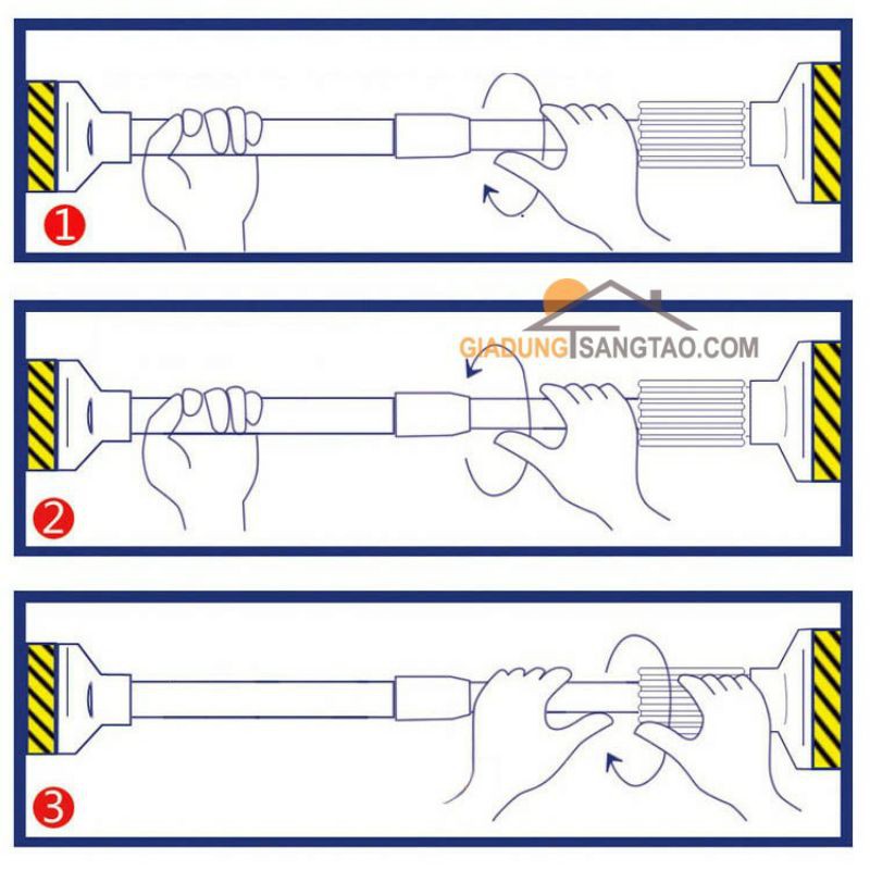CÂY PHƠI ĐỒ GẤP GỌN THÔNG MINH 1m5