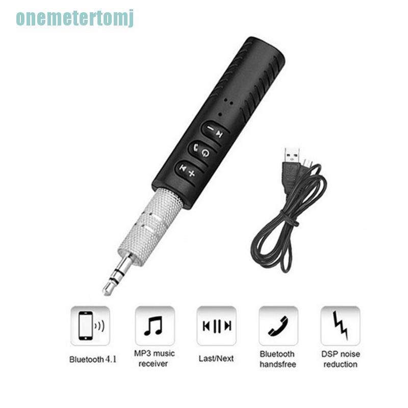 【ter】3.5mm Jack  Audio MP3 Music Bluetooth Receiver Car Kit Wireless Adapter Call