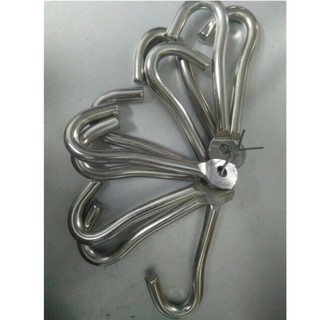 Móc treo quạt trần, đèn chùm inox 304