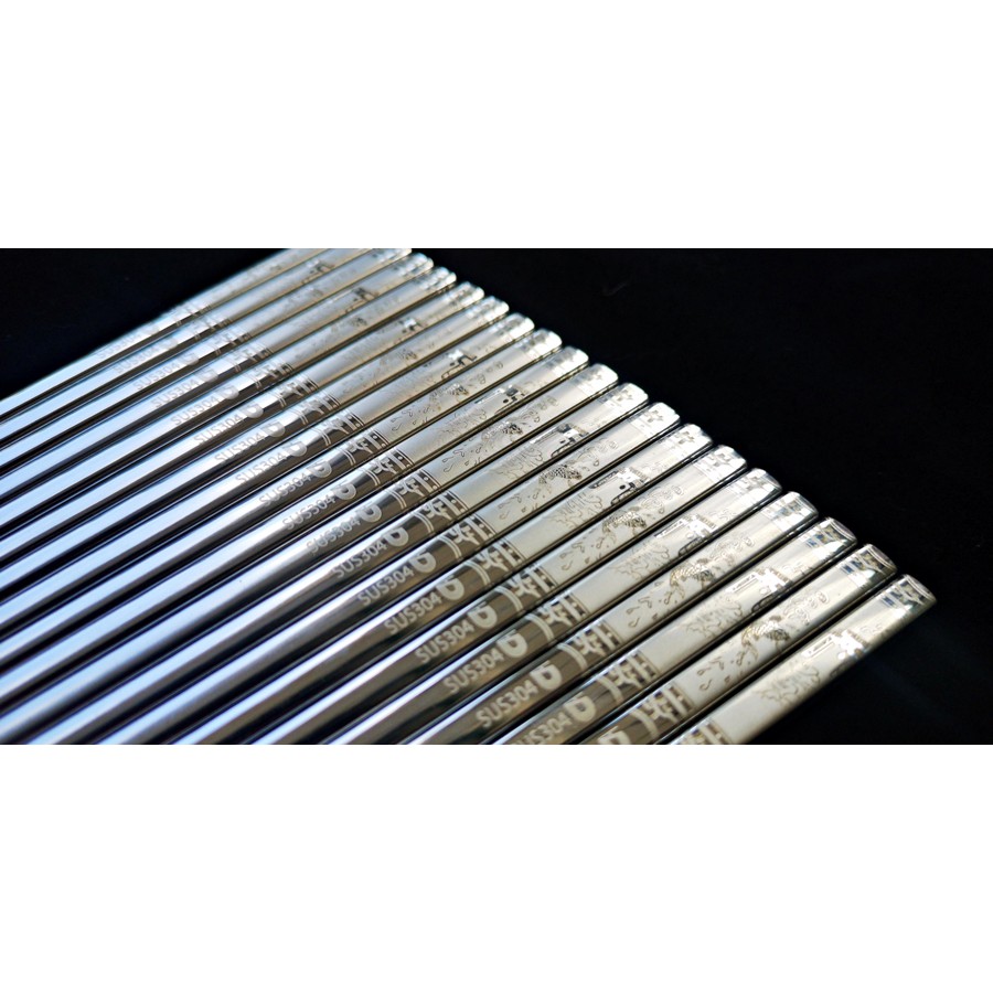 Set 5 đôi đũa Hàn Quốc inox 304