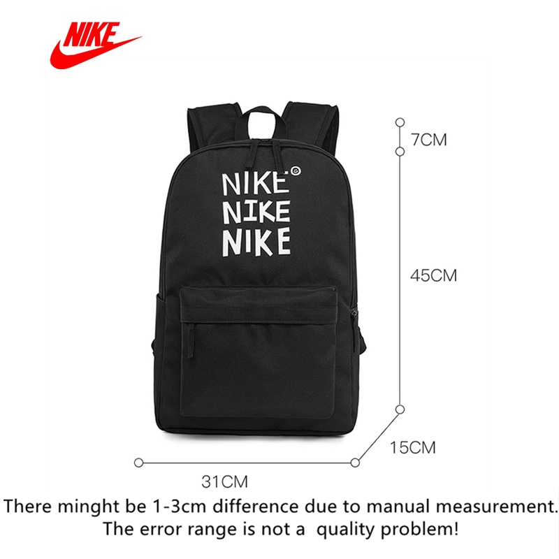 Ba Lô NIKE 100% Chính Hãng In Chữ Thời Trang Dành Cho Nam Và Nữ