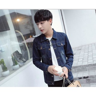 [FREESHIP]Áo khoác jean nam thời trang hàn quốc siêu chất cao cấp | Áo khoát jeans nam sành điệu mẫu hot giá rẻ