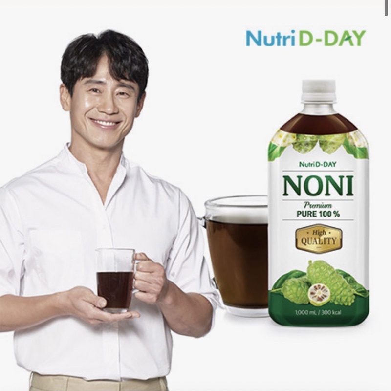 [1000ml] Nước ép Trái nhàu Hàn Quốc Nutri D-Day Noni juice Premium dùng cho cả gia đình