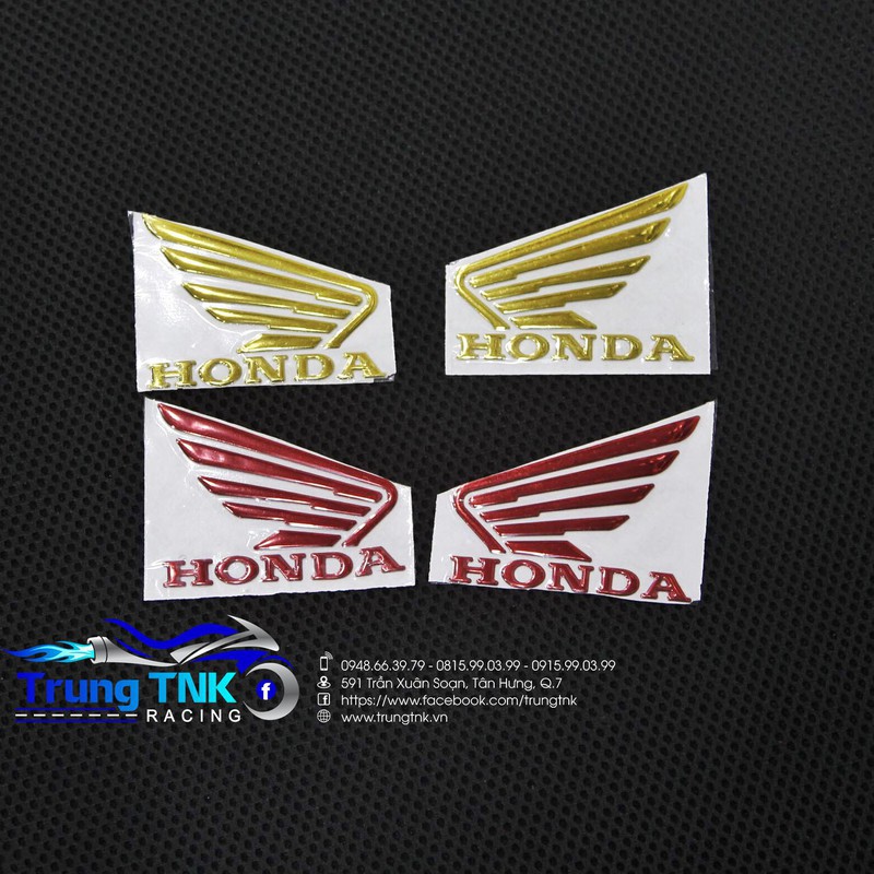 Tem cánh chim honda chữ nỗi.