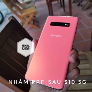 [ S10 5G ] PPF DẺO NHÁM MẶT TRƯỚC OR SAU SAMSUNG