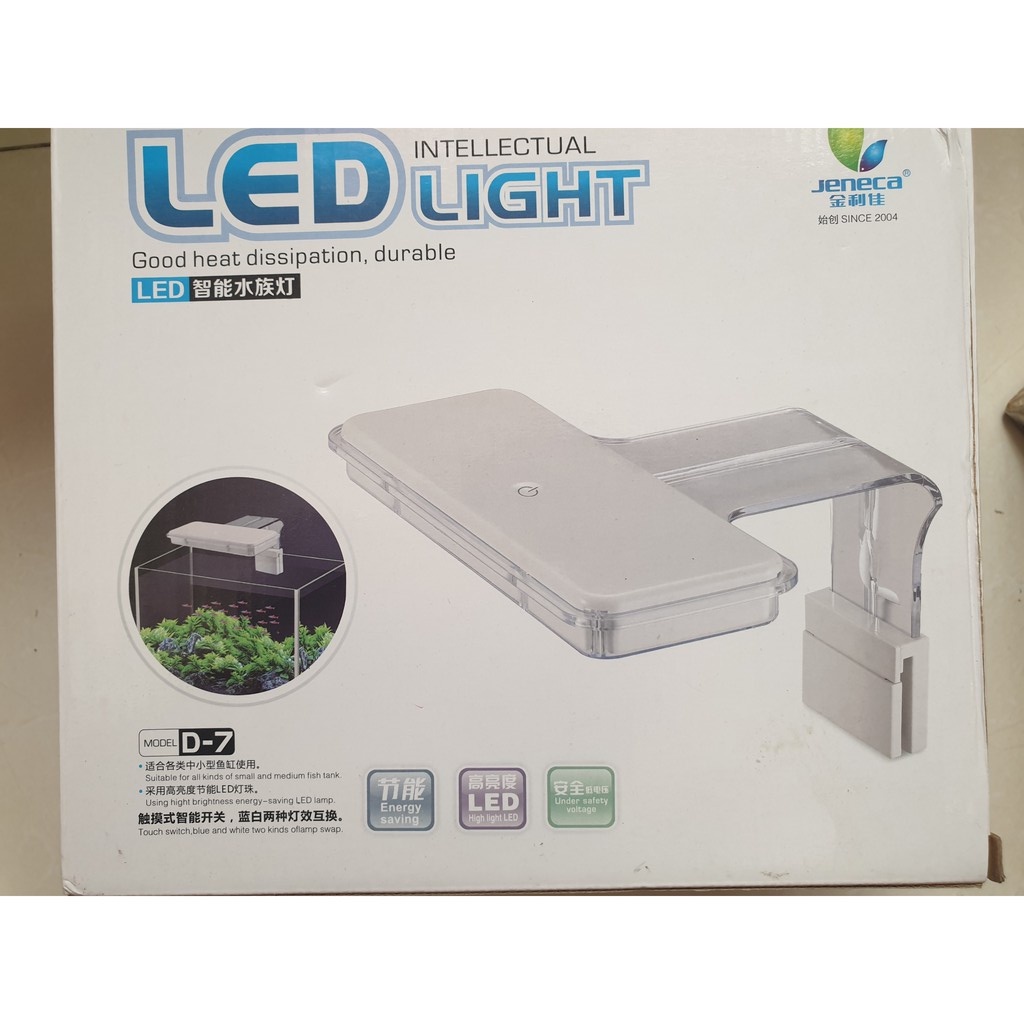 Led Kẹp Jeneca D7 Siêu Sáng - Led Cám Ứng Cho Hồ Cá Cảnh