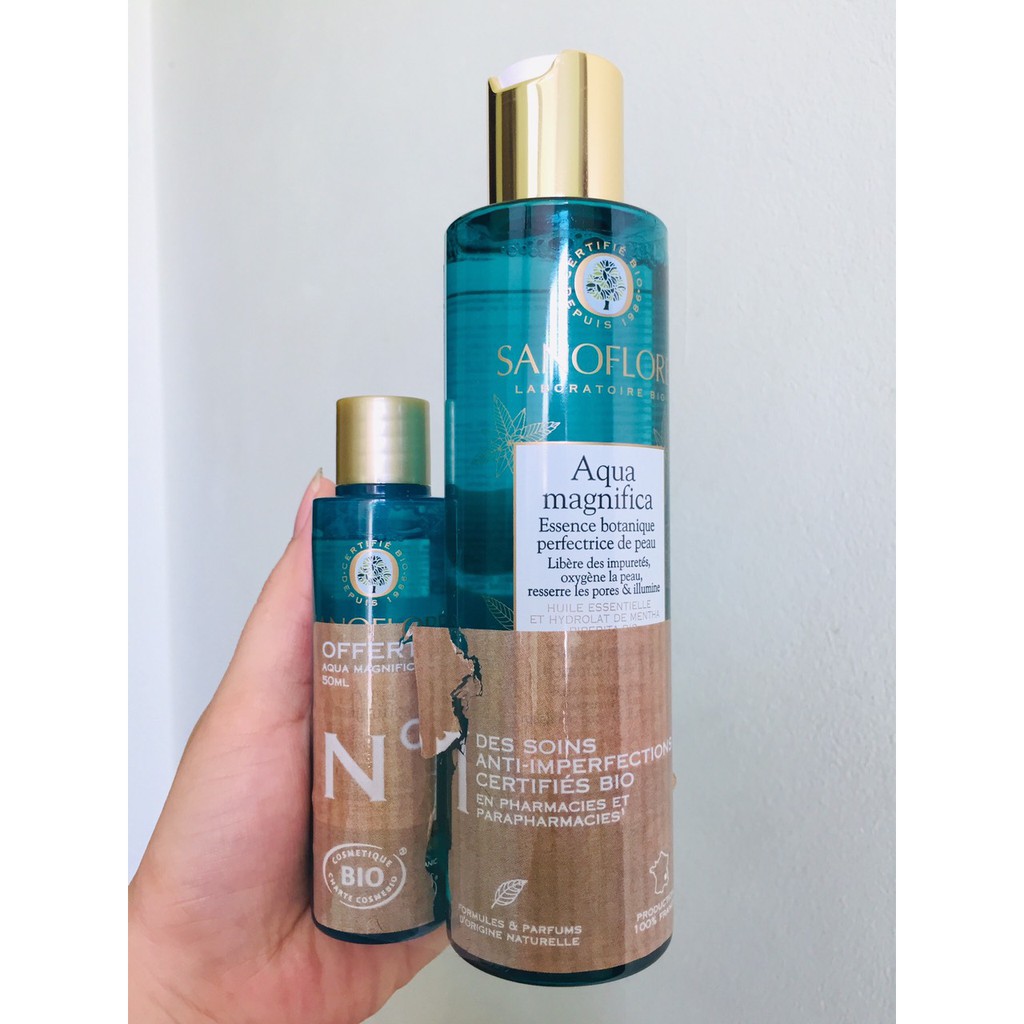 [AUTH PHÁP] Toner AQUA MAGNIFICA Sanoflore