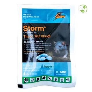 Thuốc Diệt Chuột STORM - gói 20 viên