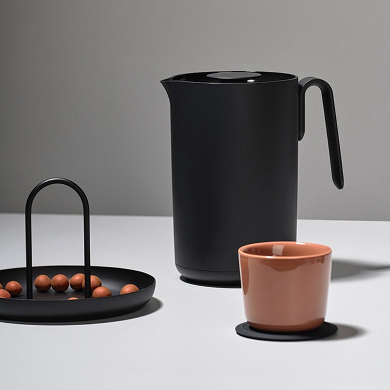 Khay Tròn Bằng Nhựa Đựng Đồ Trang Sức Có Tay Cầm Sắp Xếp Gọn Gàng Cho Nhà Bếp