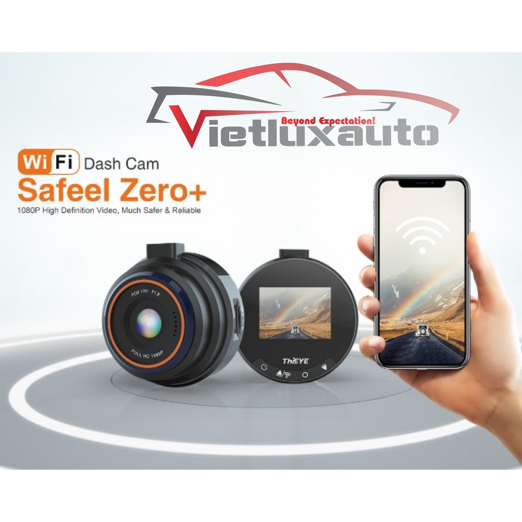 Camera hành trình cao cấp ThiEYE Dash Cam Safeel Zero+ ( Bản Pro)