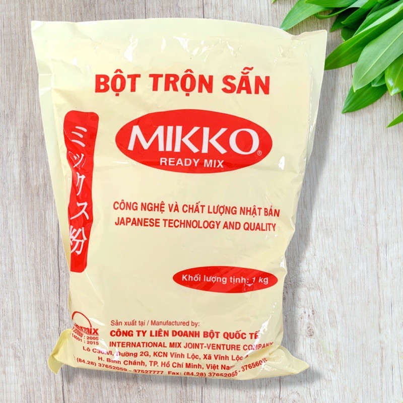 Bột Nhân Bánh Su Kem MIKKO [ gói 1kg ] - BỘT TRỘN SẴN MIKKO CHẤT LƯỢNG CAO