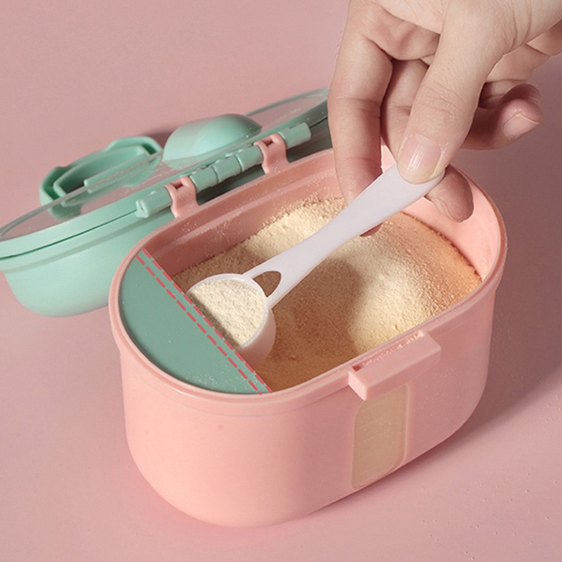 Hộp Đựng Sữa Bột / Kẹo / Trái Cây Thiết Kế Nhỏ Gọn Tiện Dụng