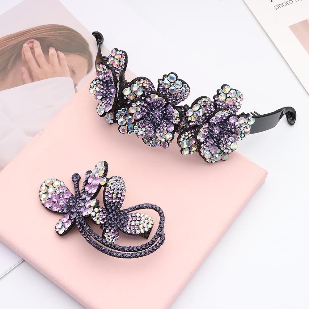 Bộ 2 Miếng Dán Mềm Mại Cho Vùng Da Quanh Mắt|Kẹp Tóc Đuôi Ngựa Trang Trí Hoa Và Tổ Chim