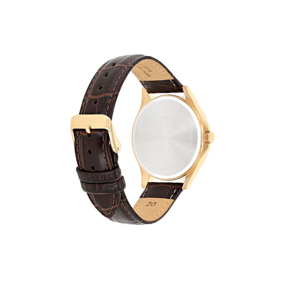 Đồng hồ nam Citizen BF2023-01H dây da thật, chống nước 50m, size 41mm, hàng chính hãng