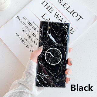 For Samsung Galaxy Note 10 Note10+ Plus Ultra Thin Soft TPU Marble Pattern Stand Case Protective Cover