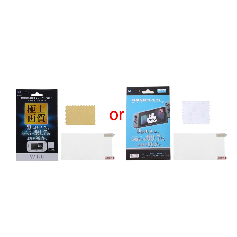 Phim Dán Trong Suốt Bảo Vệ Màn Hình LCD Chuyên Dụng Cho Tay Cầm Chơi Game Wii U