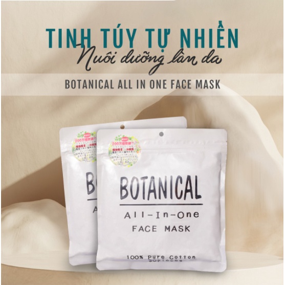 Mặt Nạ Dưỡng Ẩm Botanical All In One Face Mask Nhật Bản