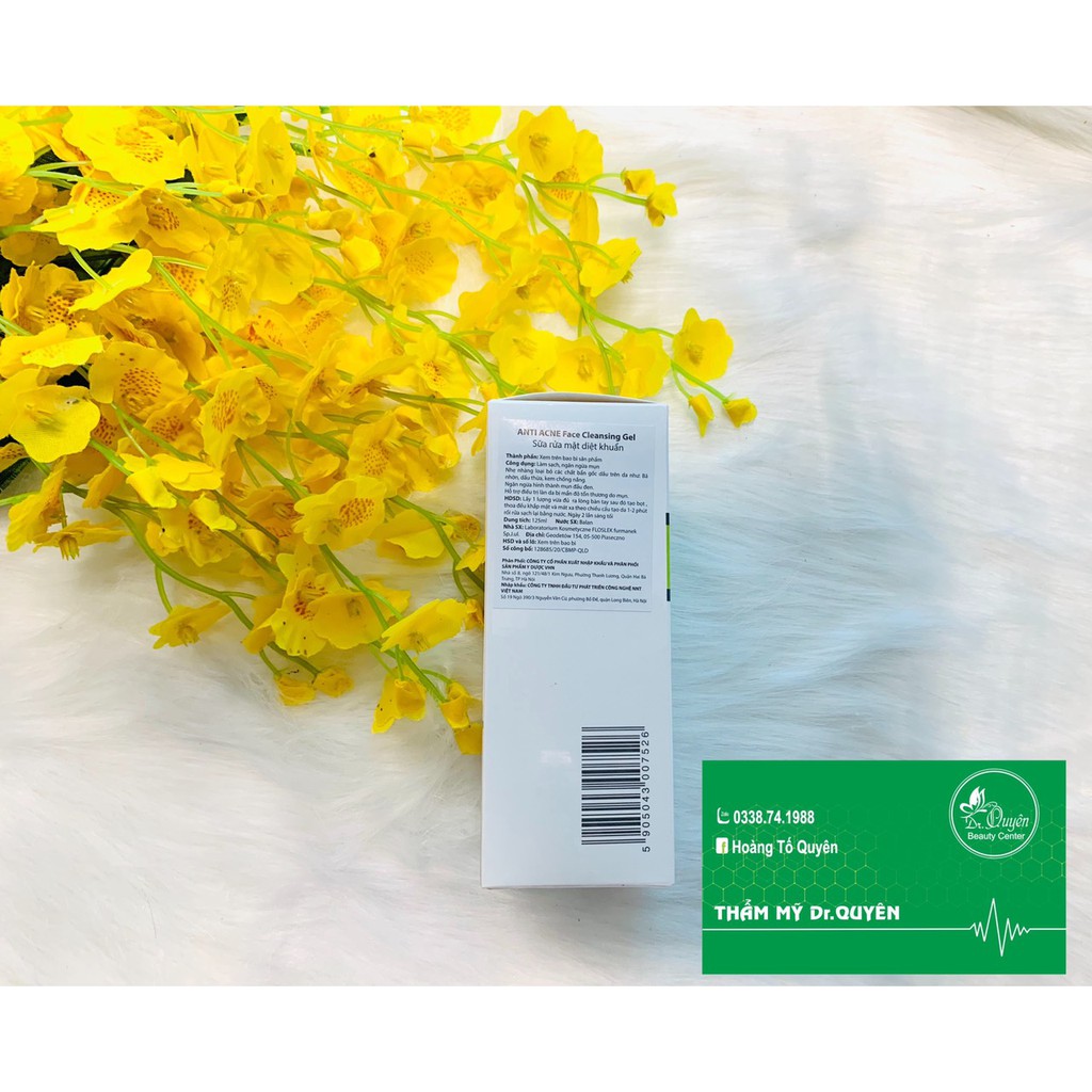 [CHÍNH HÃNG] Sữa rửa mặt Floslek cho da dầu mụn và da hỗn hợp Tuýp 125ml | BigBuy360 - bigbuy360.vn