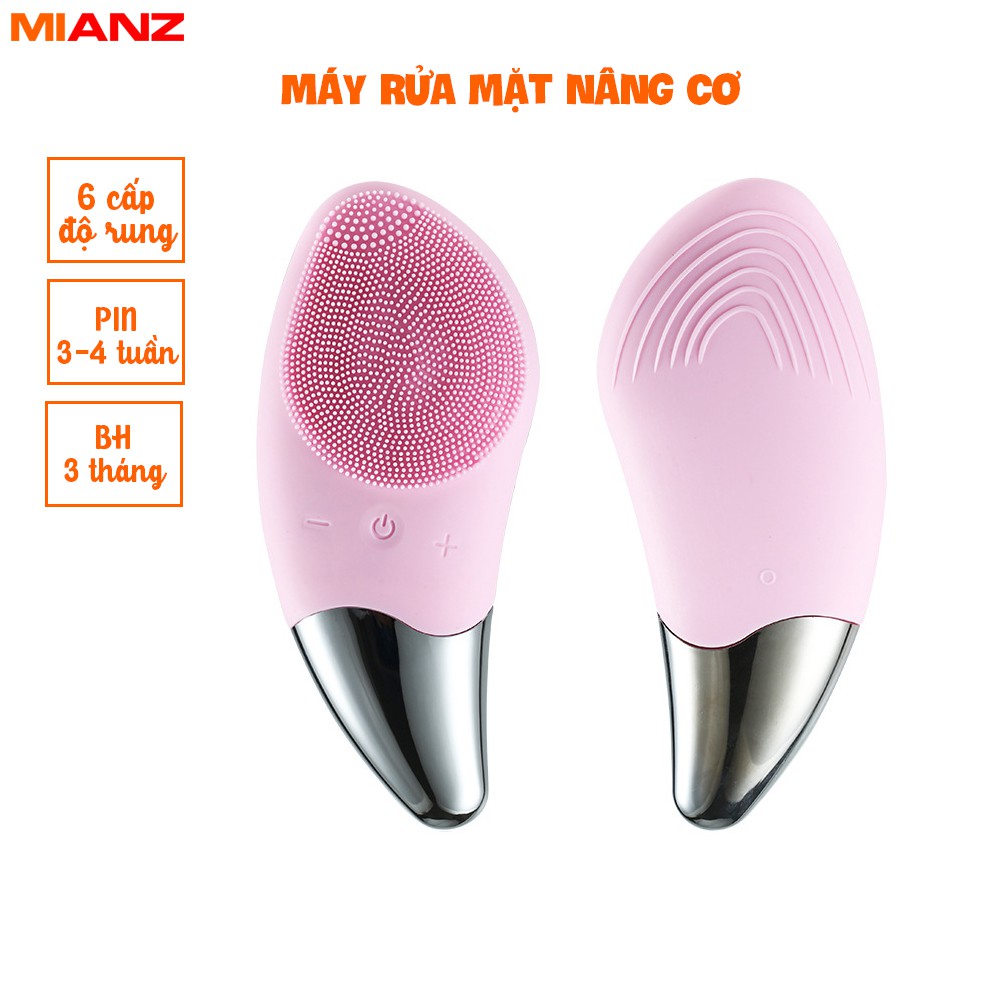 Máy rửa mặt Mianz Store công nghệ mới TẶNG QUẤN ĐẦU - BH 06 THÁNG – Rửa mặt – Massage nâng cơ hiệu quả