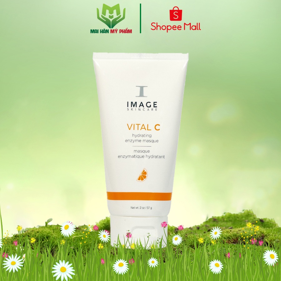 Mặt nạ dưỡng ẩm Image Skincare Vital C Hydrating Enzyme Masque cải thiện sắc tố da 57g- Mỹ Phẩm Mai Hân