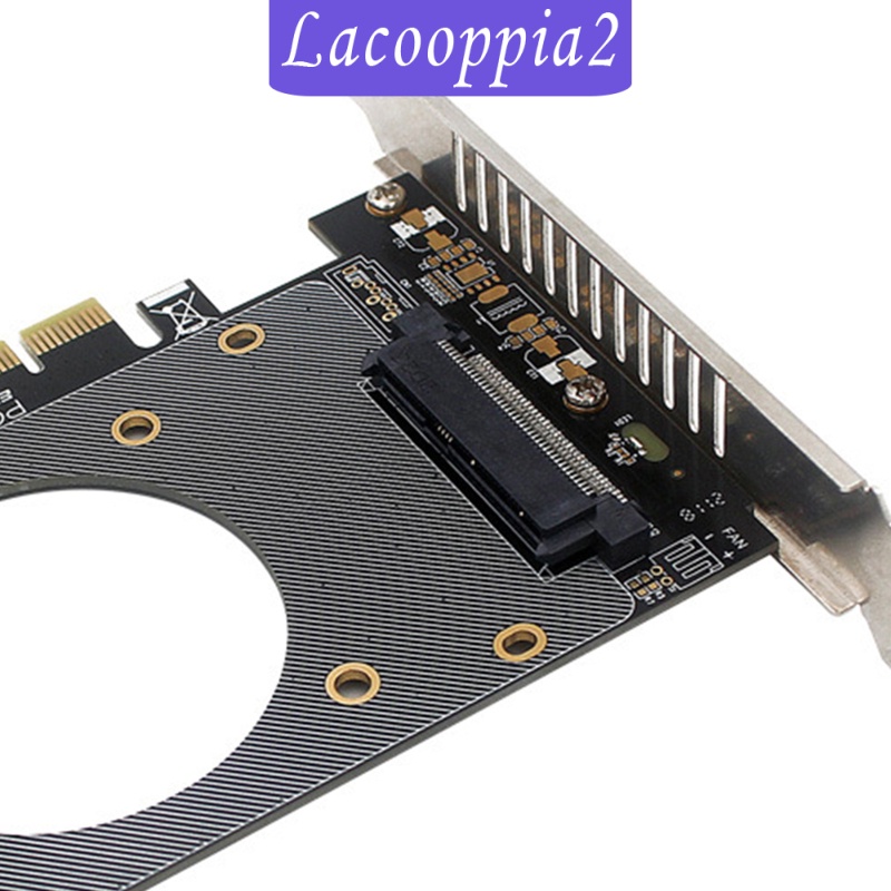 [LACOOPPIA2] GEN4 U.2 to PCIE X4 Adapter SFF-8639 to SSD Computer Components Expansion