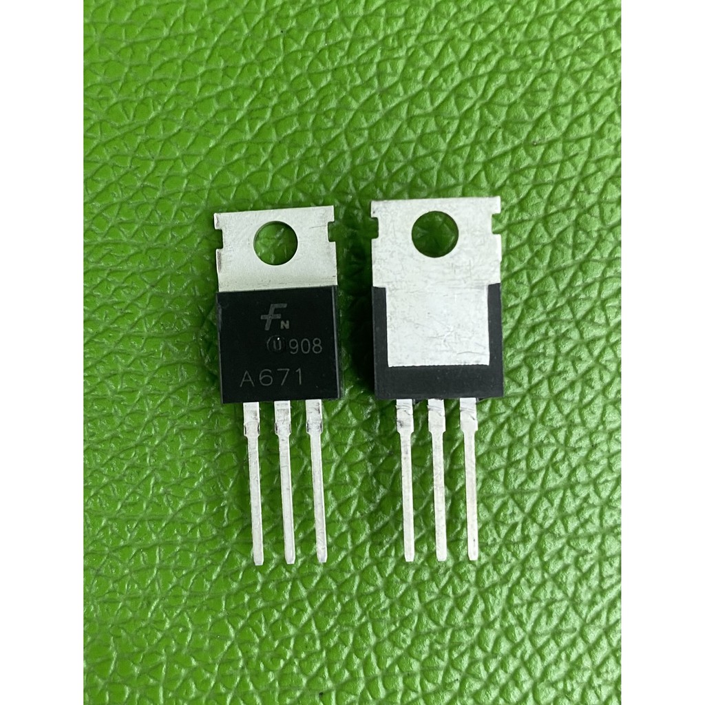 Combo 10 con transistor A671 TO-220 NPN 4A 80V