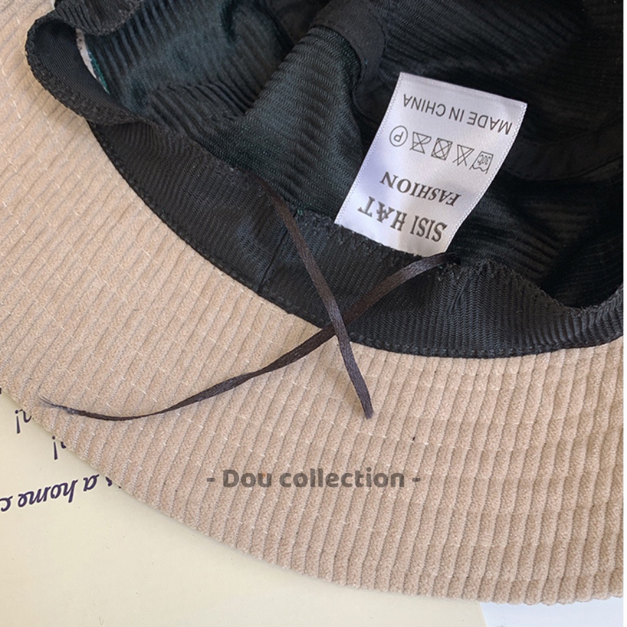 [Nowship2h] Mũ bucket retro nam nữ unisex vành ngắn họa tiết Mèo May Mắn phong cách Nhật Bản Chất Liệu Cotton - Mã NV037
