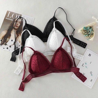 Bralette ren dây cài lưng