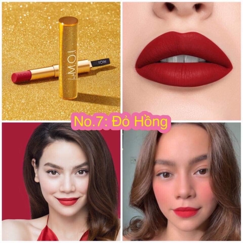 Son Thỏi Lì - Son Love Moi Thuỳ Tiên - Bản Giới Hạn - Moi Cosmetics Hồ Ngọc Hà