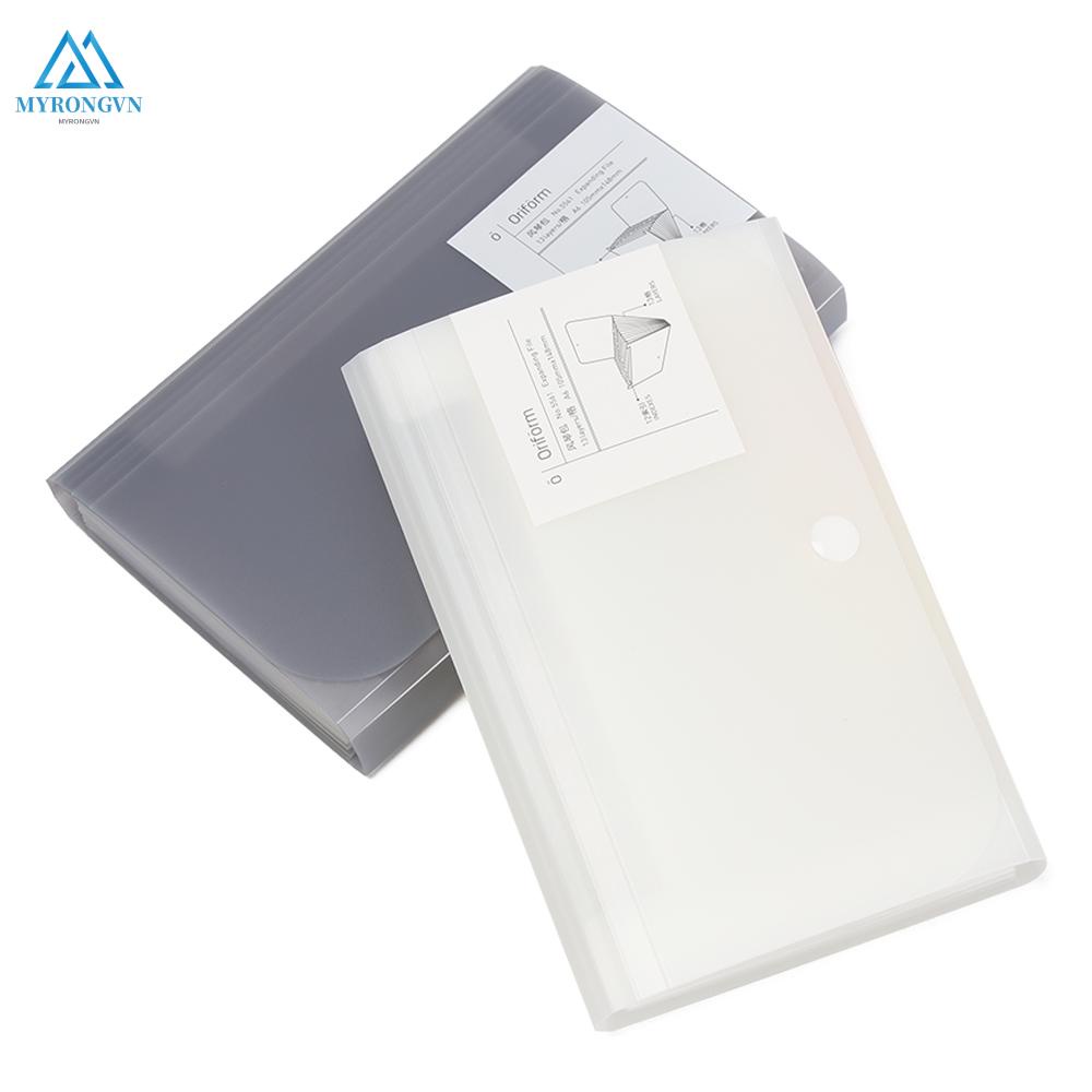 Túi nhựa đựng tài liệu khổ A6 12 ngăn tiện lợi